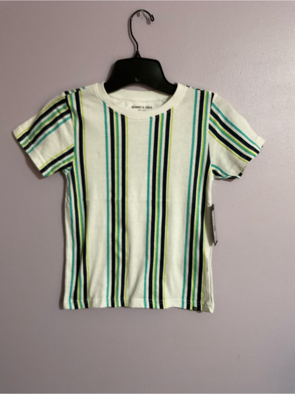 Kenneth Cole kids Navy, Green & Aqua Stripes